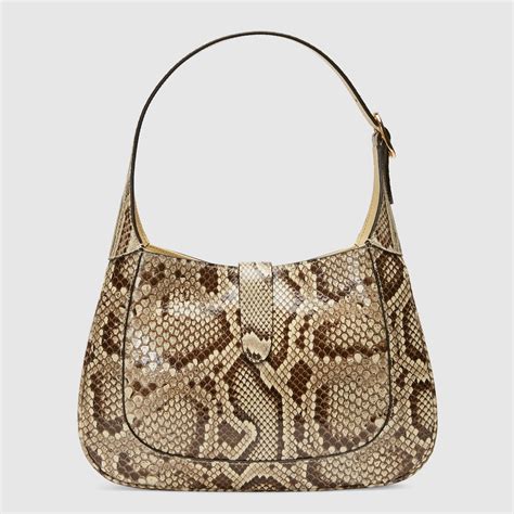 gucci borsellino pitone|Gucci Borsa a tracolla in pitone con Doppia G.